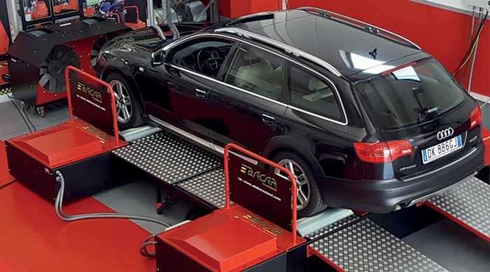 Banchi prova per auto BacarTuning