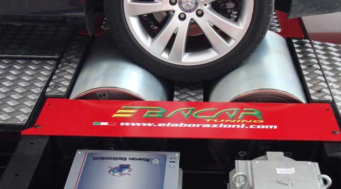 Banchi prova per auto BacarTuning