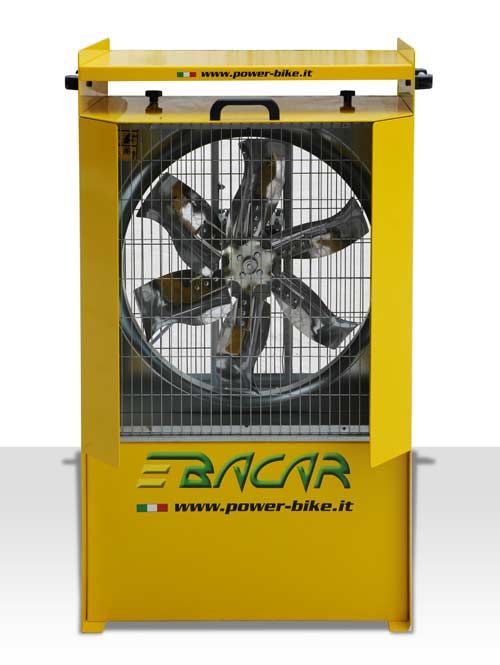 Dettagli dei banchi prova per moto Ventilatore 1