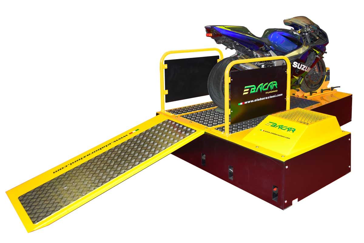Banco prova per moto Warm-Up