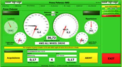 Software Banco Prova Tachimetro